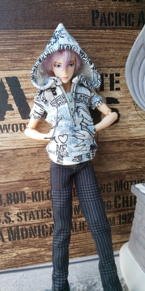 六分の一男子図鑑、momoko、1/6ドール用 handmade clothes ハイスクールセット 送料無料_画像7