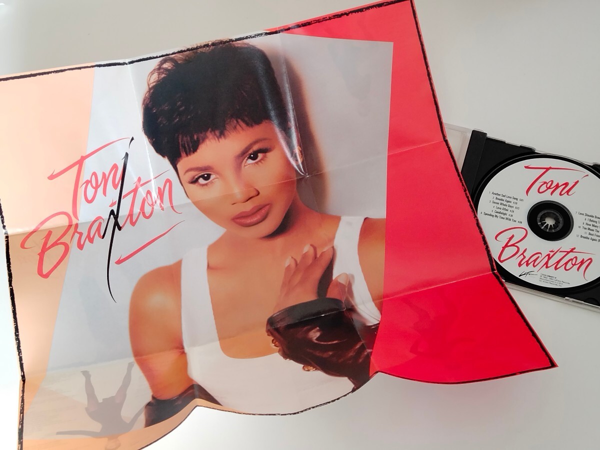 【ポスタージャケUS盤】Toni Braxton / Toni Braxton CD LaFace RECORDS 26007-2 トニ・ブラクストン93年1st,Babyface,Breathe Again,の画像3