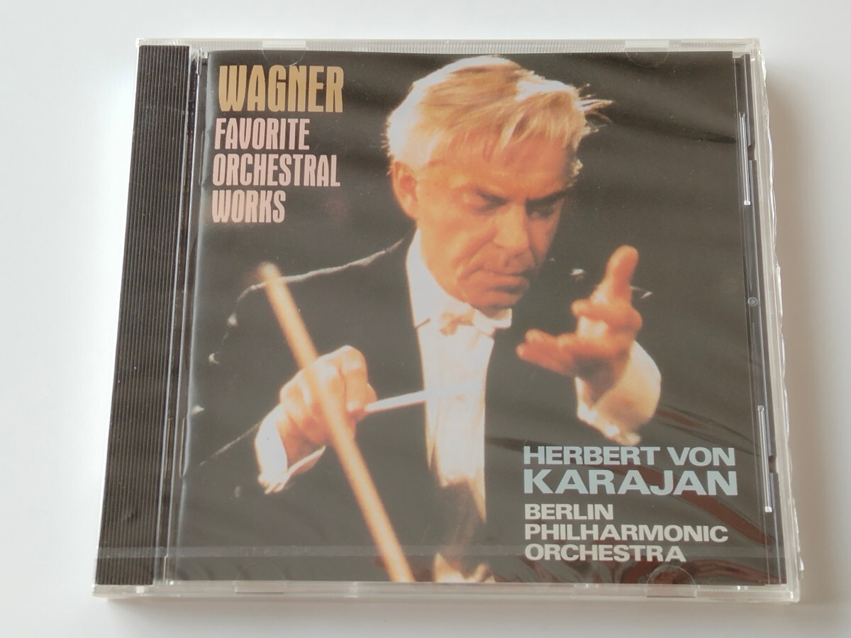 【未開封美品】カラヤン Karajan/Berlin Phil / Wagner 管弦楽名曲集 Favorite Orchestral Works CD 東芝EMI FECC30465 ワーグナー歌劇の画像1