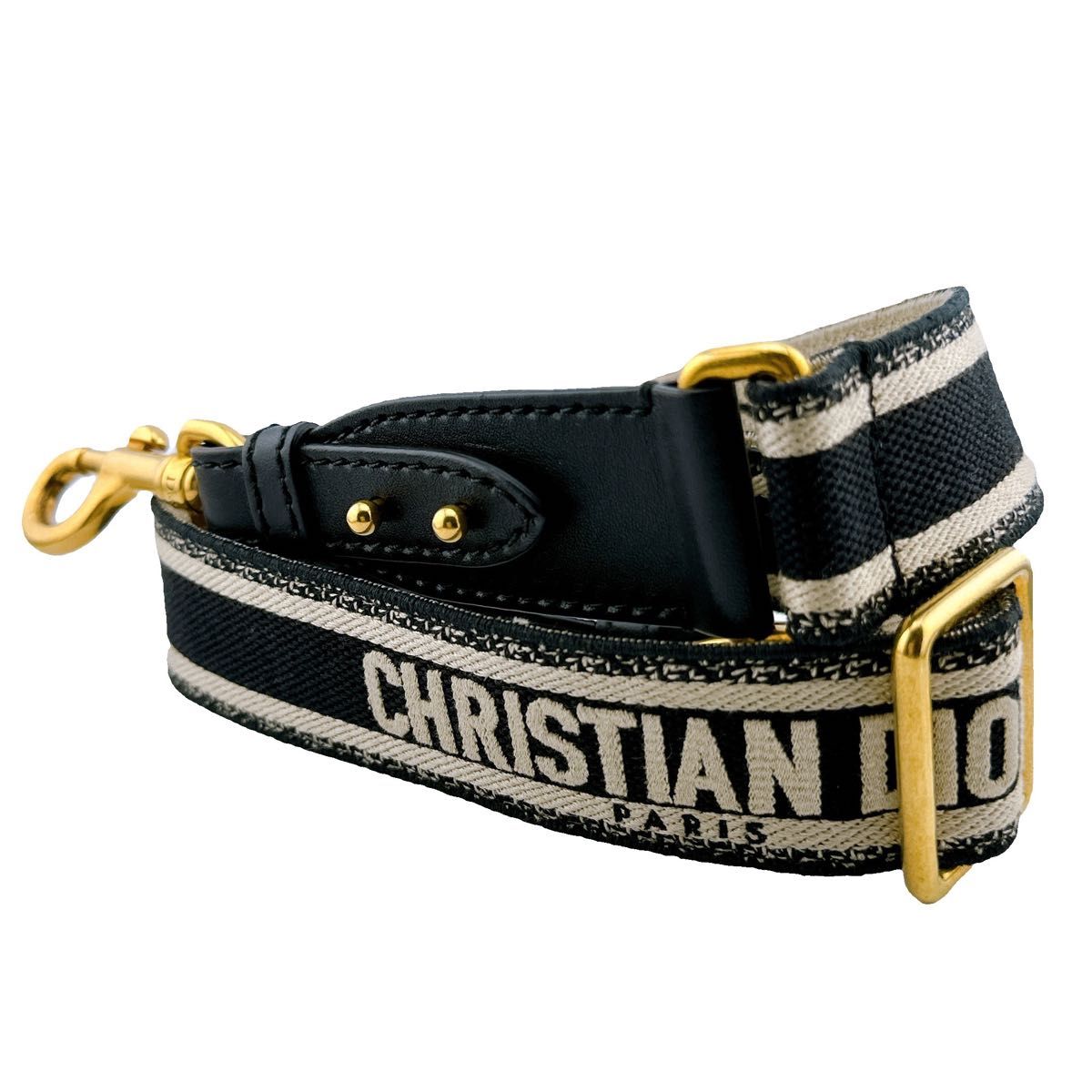 Christian Dior　クリスチャンディオール　ショルダーストラップ　エンブロイダリー 長さ調節可能　ブランド　美品