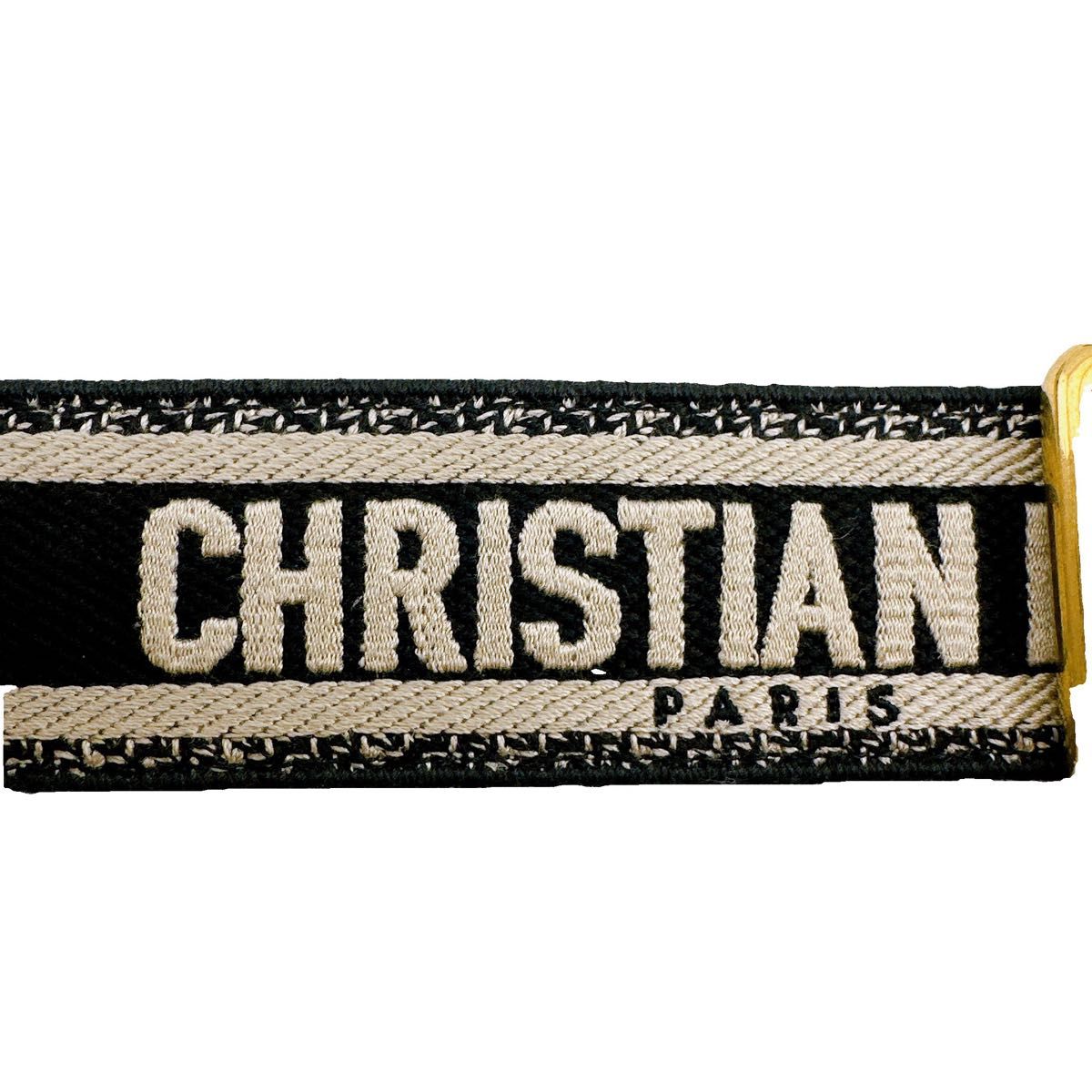 Christian Dior　クリスチャンディオール　ショルダーストラップ　エンブロイダリー 長さ調節可能　ブランド　美品