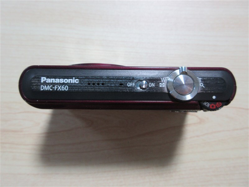 ★中古・処分★ LUMIX DMC-FX60 コンパクトデジタルカメラ パープル Panasonic パナソニック 充電器・バッテリー付属 動作品の画像3
