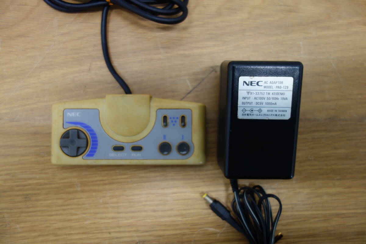 NEC PCEngine Duo-R PI-TG10 通電不可 PCエンジン 本体 中古 ジャンク品 管理ZI-80_画像9