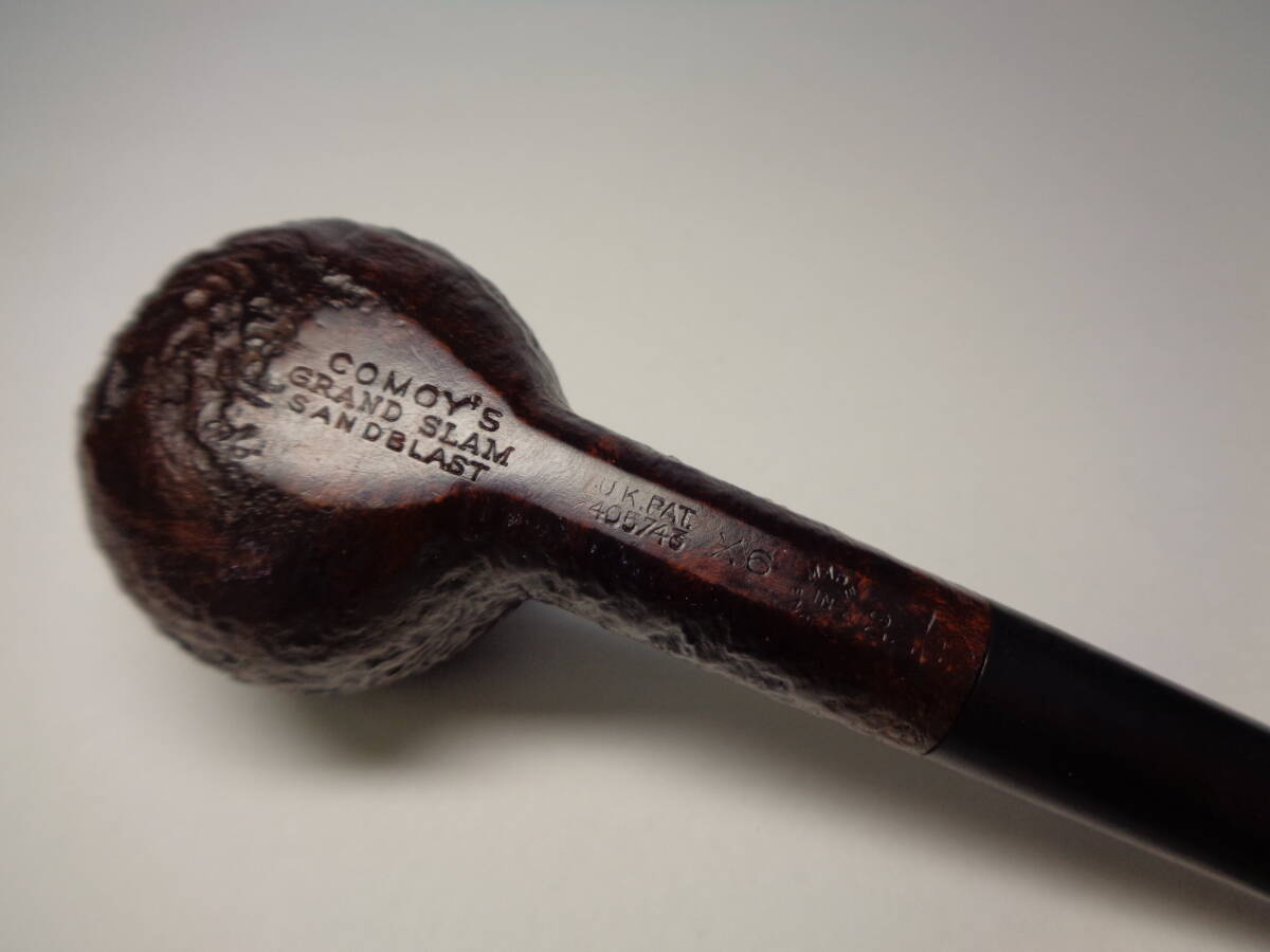 COMOY'S コモイ GRAND SLAM SANDBLAST イングランド製 パイプ 煙草 喫煙具 中古品 管理ZI-81-LP-69_画像3