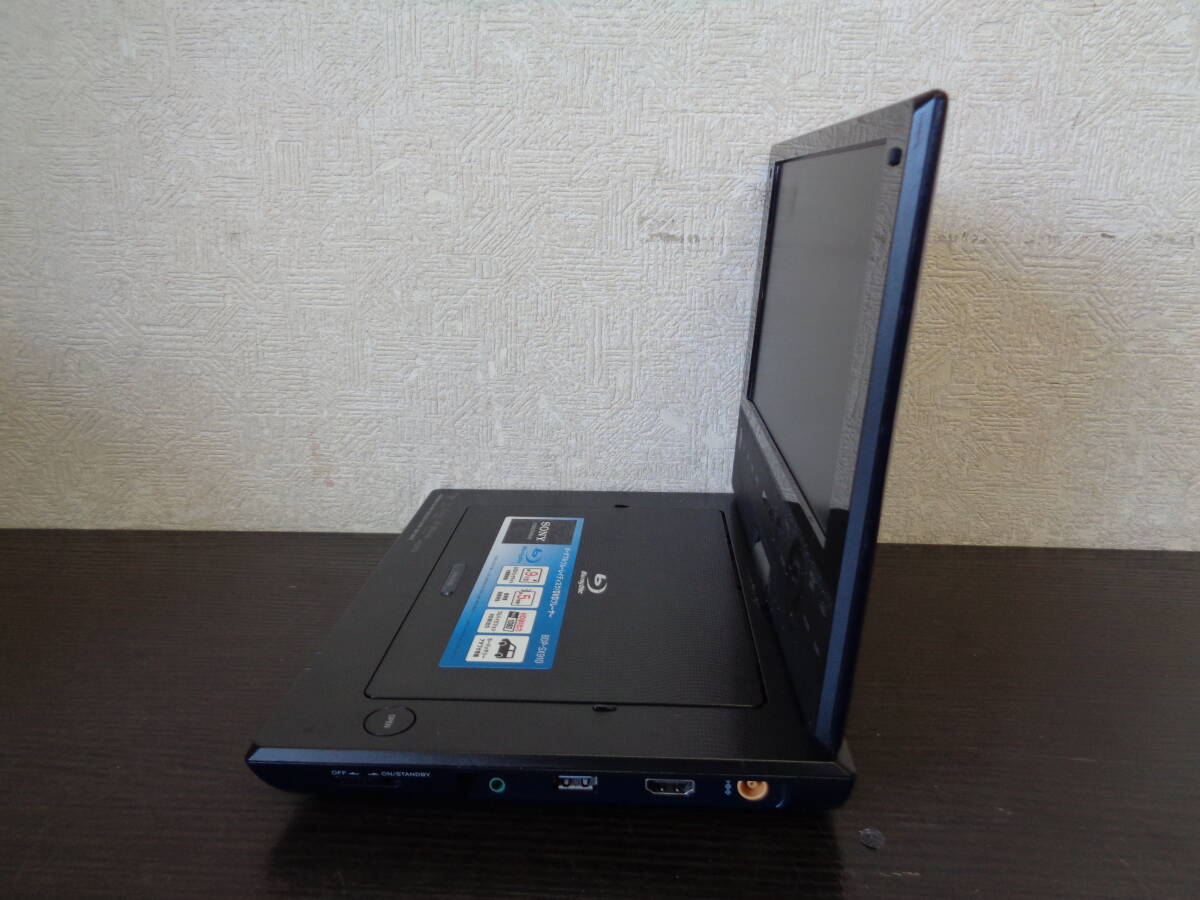 SONY ポータブル ブルーレイプレイヤー BDP-SX910 2013年製 ACアダプター欠品 動作品 管理ZI-60-1_画像5