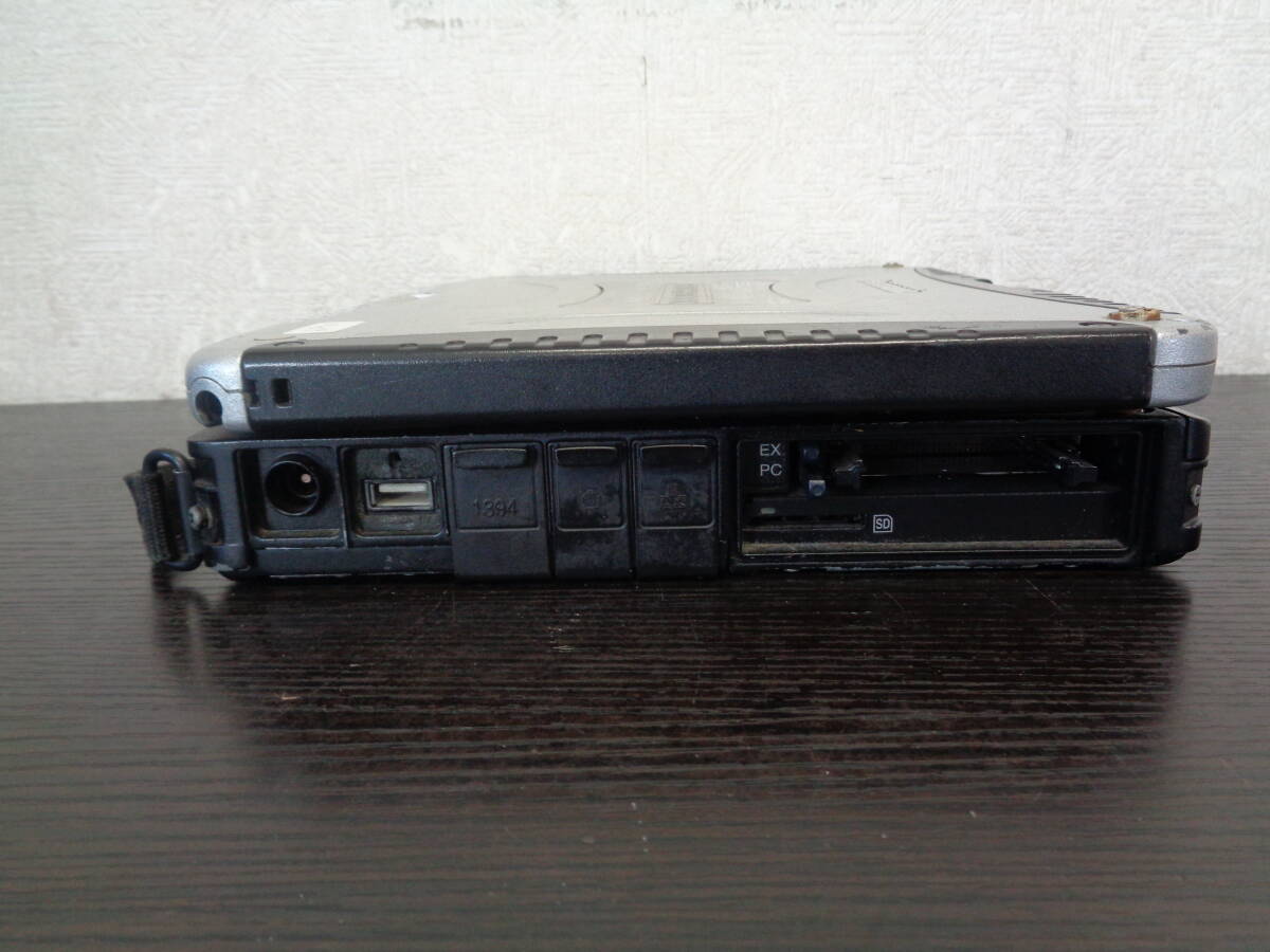 Panasonic TOUGHBOOK CF-19GC1AXS WinXP/Core2DuoU7500/メモリ不明 パスワード画面 ジャンク品 部品どりに 管理N239_画像8