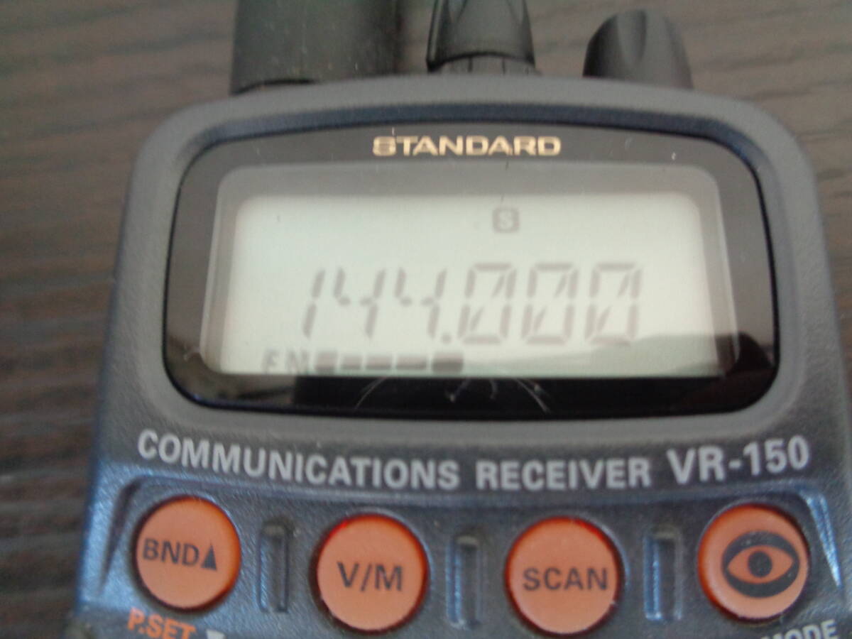 STANDARD VR-150 ワイドバンドレシーバー 広帯域受信機　スタンダード 通電可 中古品 管理LP_画像4