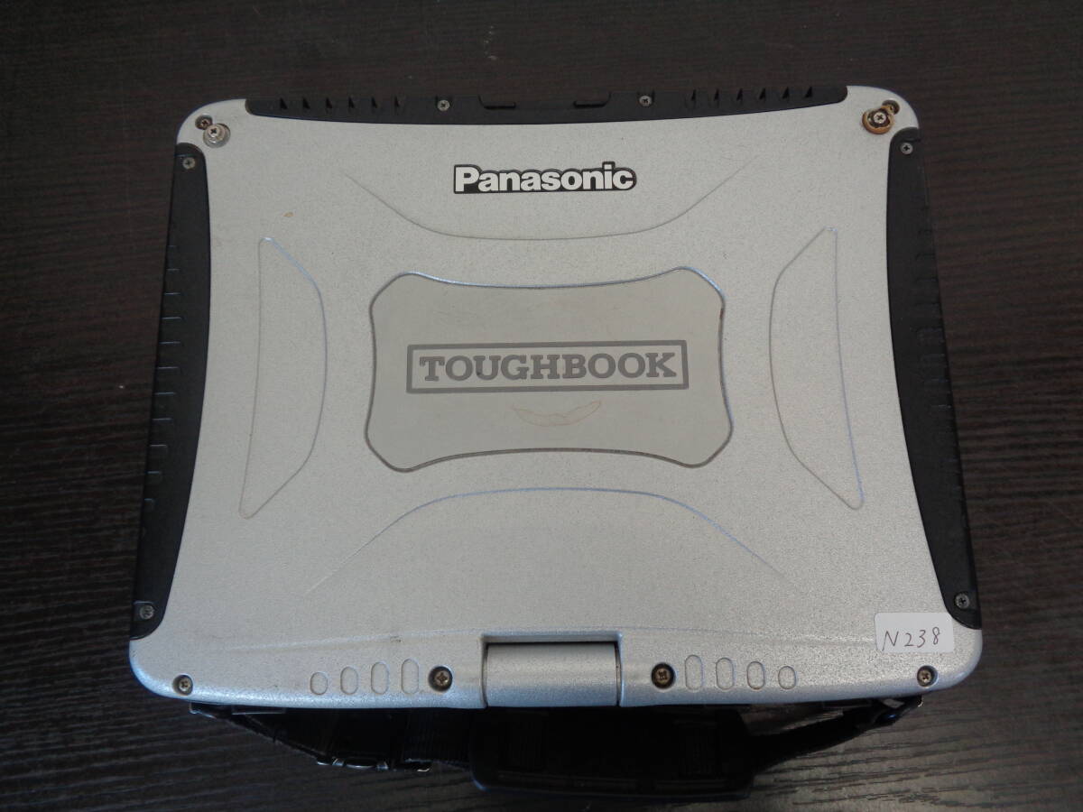 Panasonic TOUGHBOOK CF-19BC1ADS Win7/i5-2520M/メモリあり パスワード画面 ジャンク品 部品どりに 管理N238_画像1