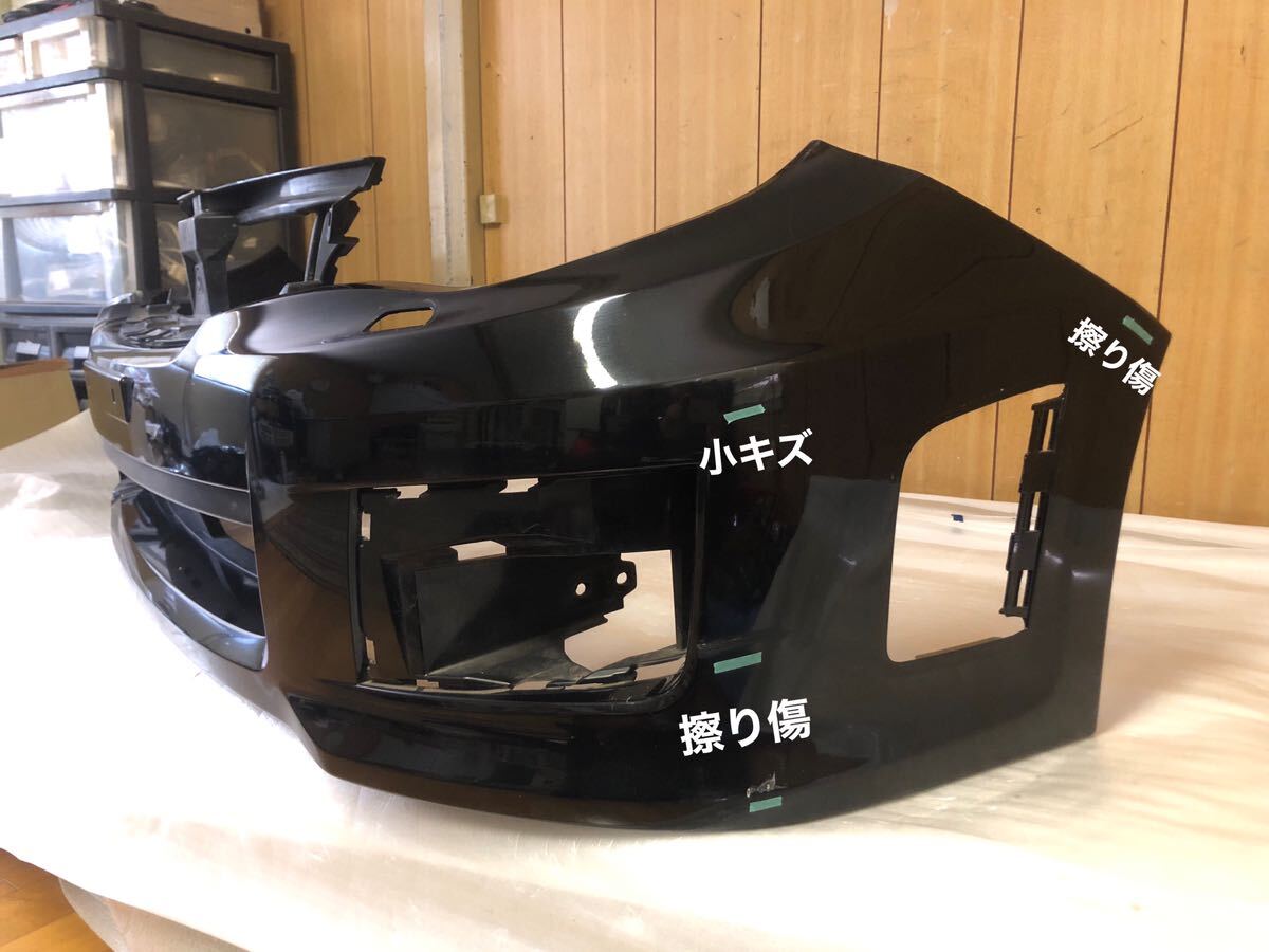 インプレッサ WRX GRB/GVB 後期 STI 純正フロントバンパー ブラックパール系 57704FG11の画像5