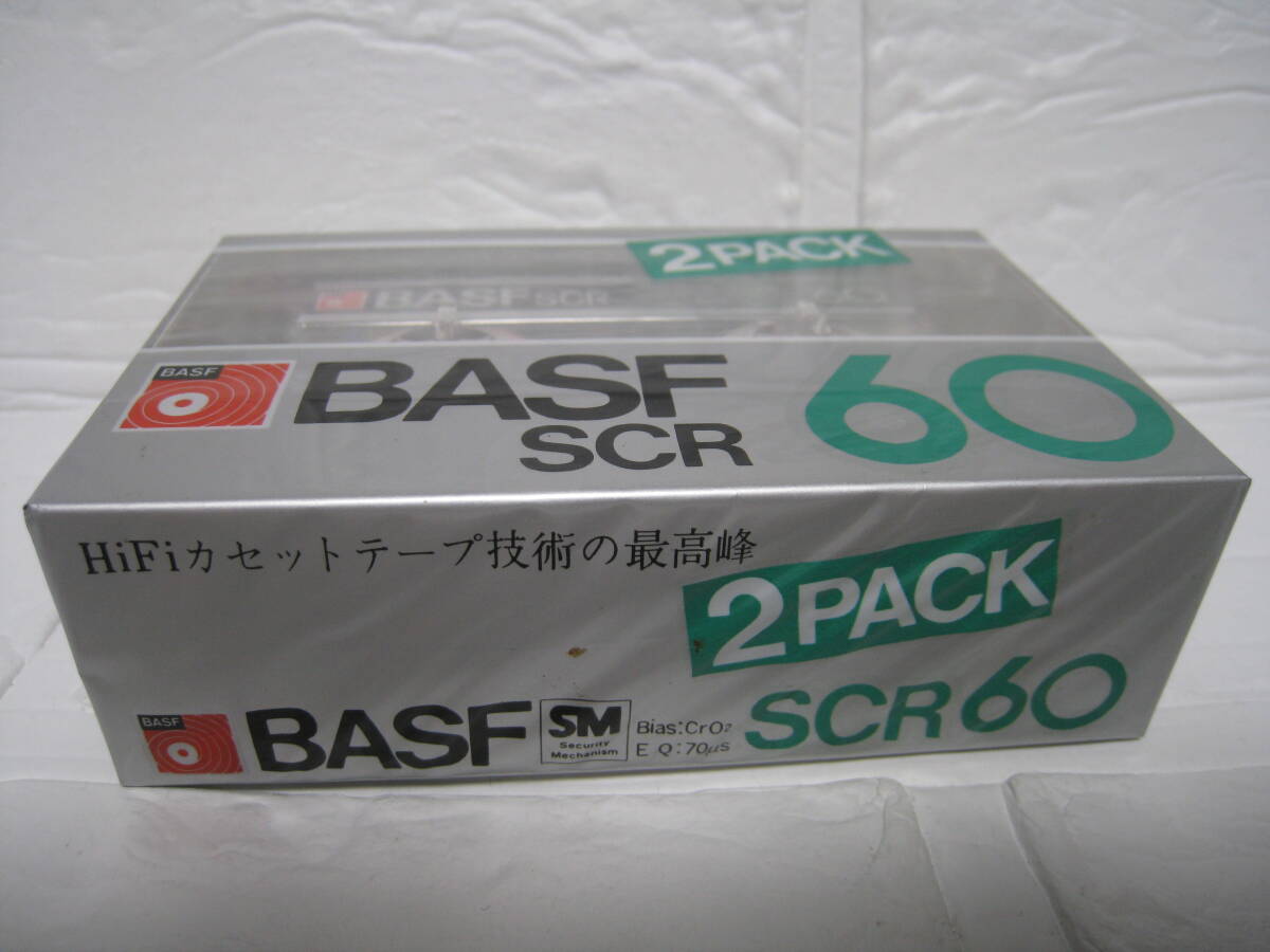 NO.19 unopened BASF SCR 60 2 ps pack Hifi cassette tape 