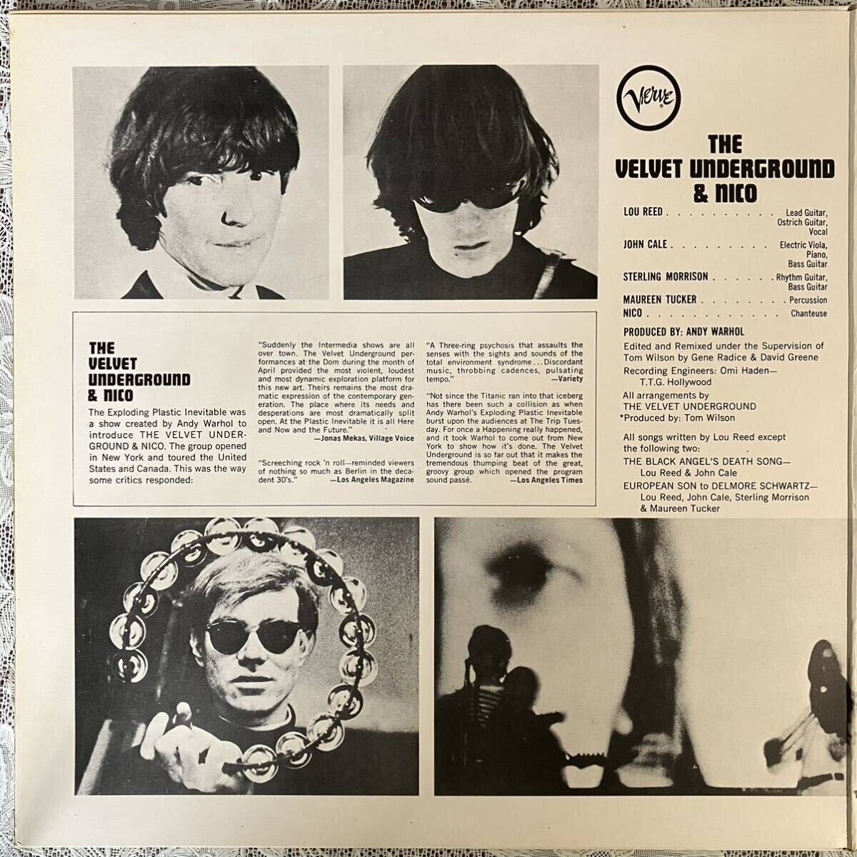 ♪UK盤♪ヴェルヴェット・アンダーグラウンド The Velvet Underground & Nico 英MGM/Polydor再発 2315 056 ワンオーナー_画像3