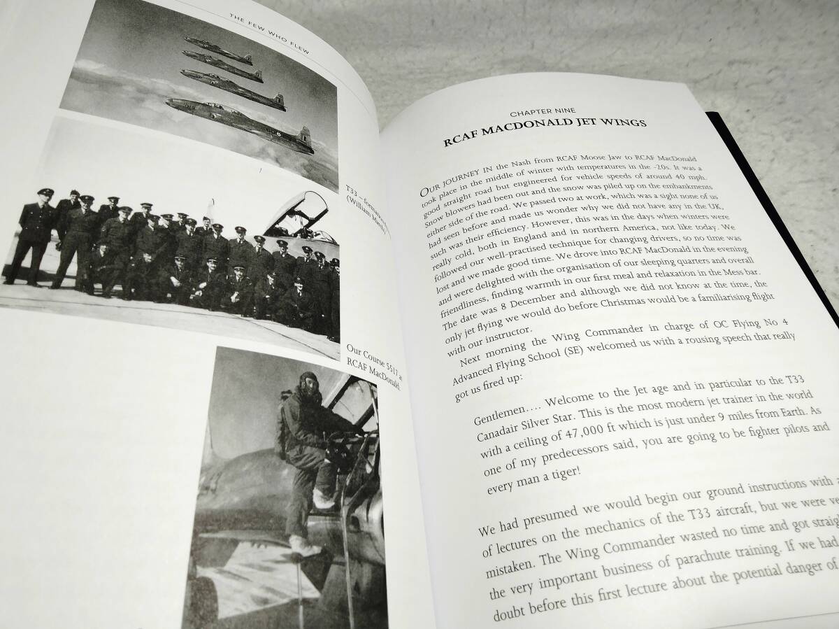 ＜洋書＞英空軍　兵役パイロット　1955-1957年　回想録『THE FEW WHO FLEW: RAF National Service Pilots 1955-1957』～T-33カナディア_画像8