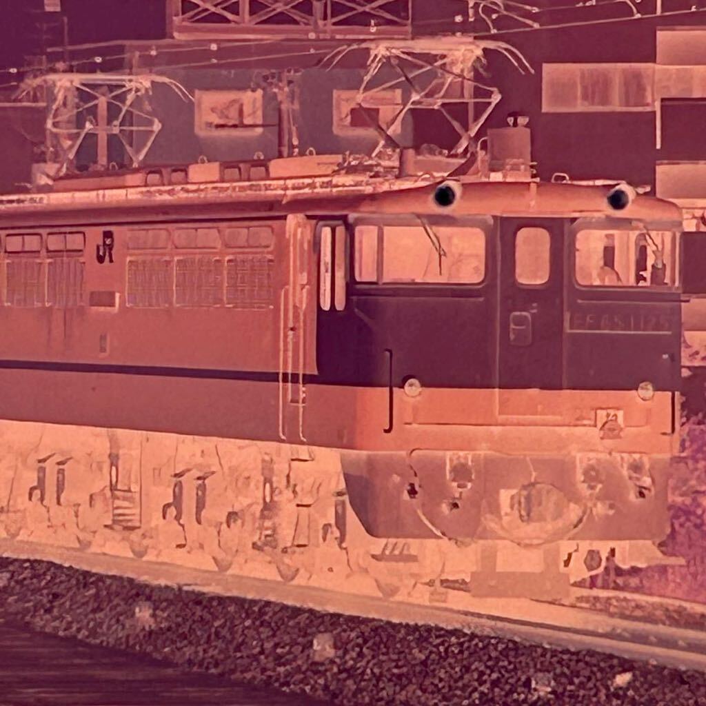古い鉄道写真 ネガフィルム EF81105 日本海 SUNRISE EXPRESS エーデル北近畿 雷鳥 EF651125 列車 昭和 電車 （031401_画像4