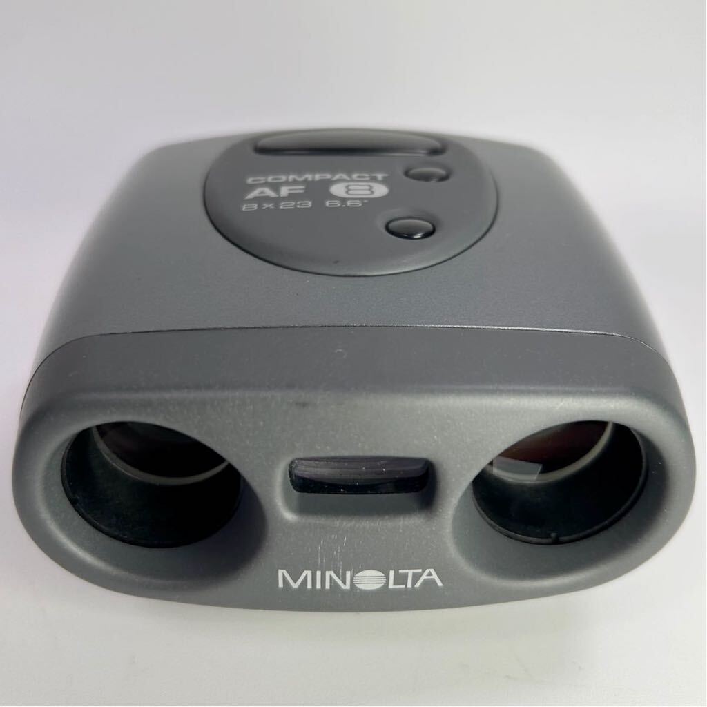  Minolta MINOLTA бинокль COMPACT AF 8 8×23 6.6° мягкий чехол имеется рабочее состояние подтверждено (032902