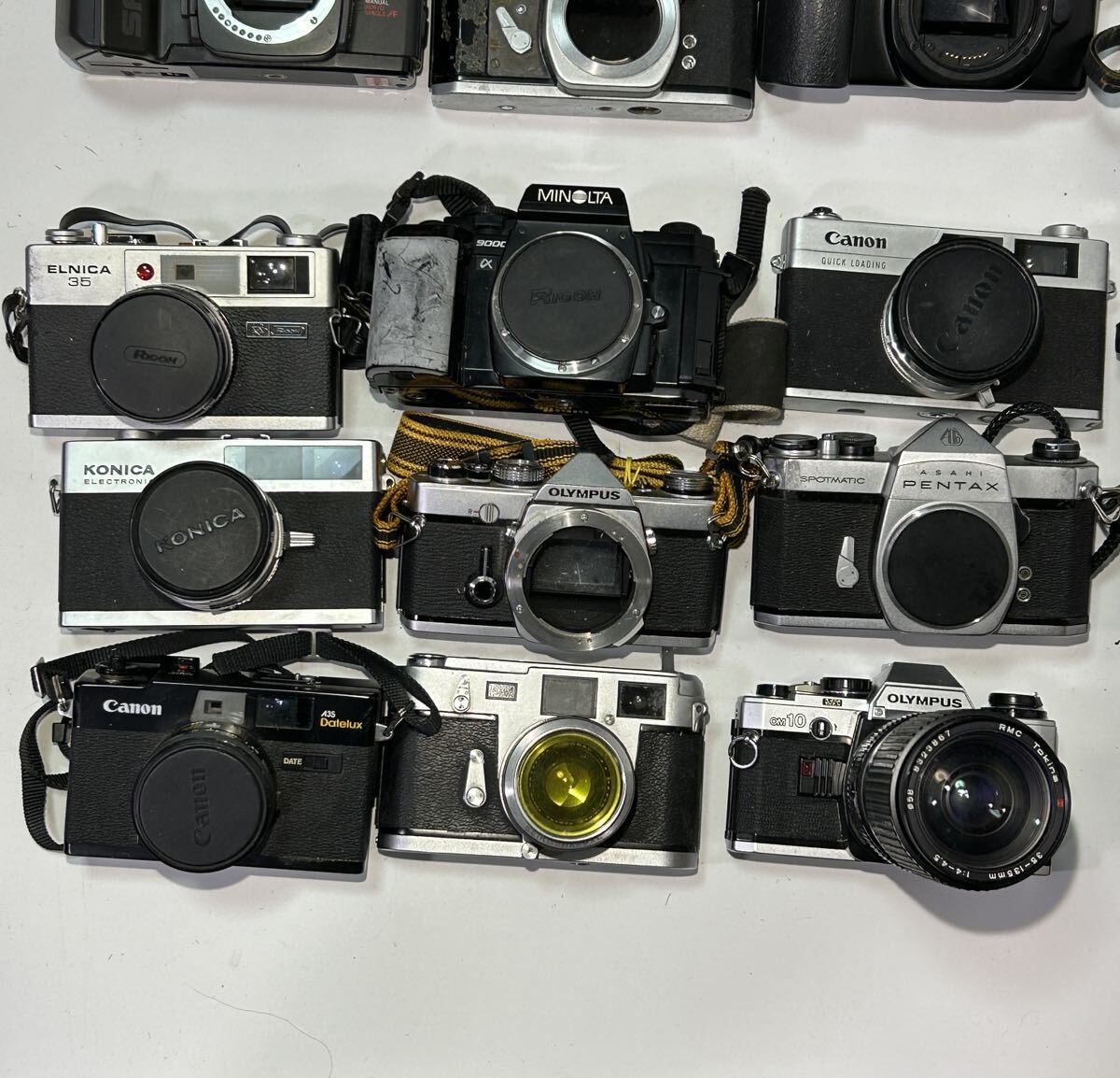 フィルムカメラ 51点 大量セット ペンタックス FUJIFILM Kodak ミノルタ Canon Konica Nikon ELNICA CONTAX オリンパス AIRES RICOH FUJICA_画像5
