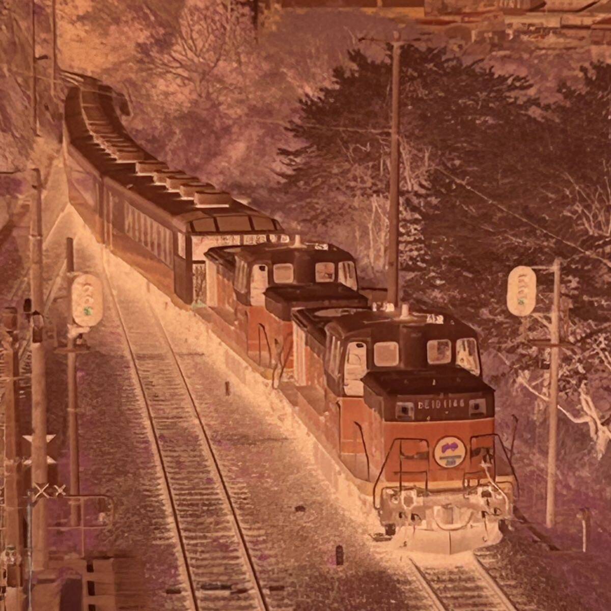 古い鉄道写真 ネガフィルム DE101148 ISLAND EXPREES 四国 列車 昭和 電車 （032801 _画像6