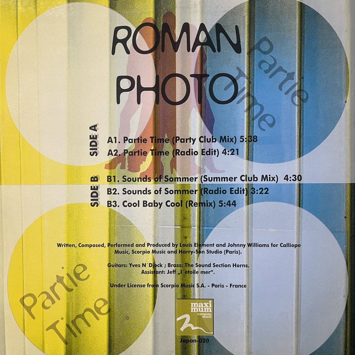 ROMAN PHOTO PARTIE TIME_画像2