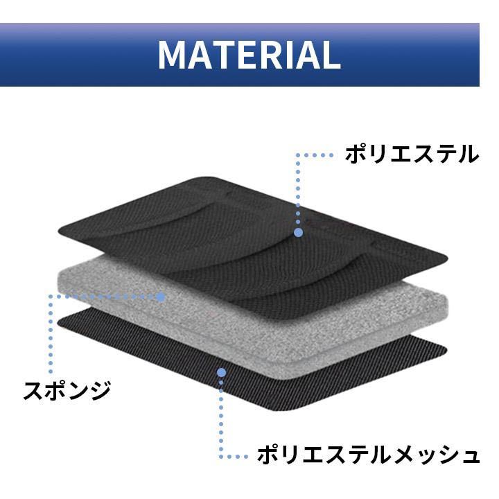 シートカバー　ブラック　洗濯可　汚れ防止　自動車　フロント用　座席カバー　2枚セット　汎用サイズ　カー用品　スポーツカー　黒_画像2