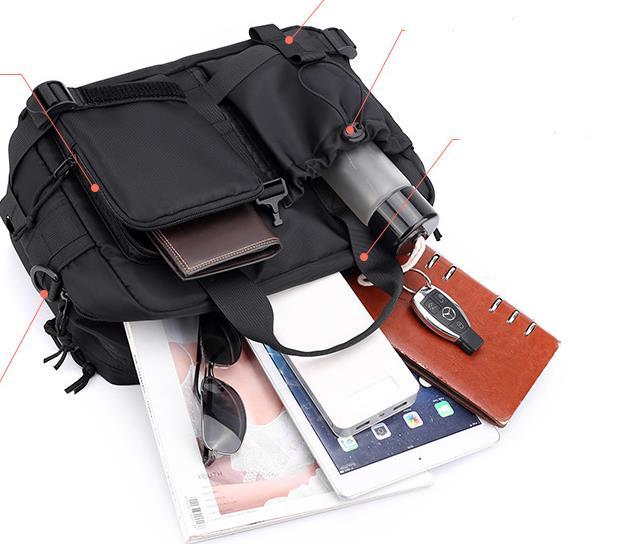 B23 rare light weight practical use laptop bag men's shoulder body bag tote bag 