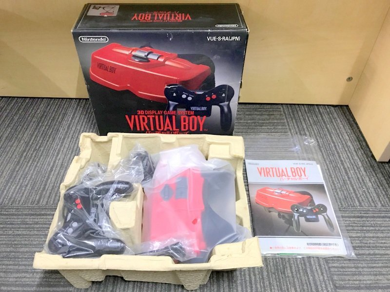 【通電動作未確認】Nintendo 3D DISPLAY GAME SYSTEM VIRTUAL BOY VUE-S-RA バーチャルボーイ 本体 任天堂 1円~　S3054_画像1