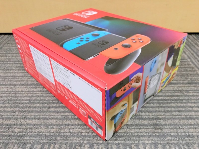 【未使用品】Nintendo Switch HAC-001 ニンテンドースイッチ ゲーム機 本体 任天堂 1円~　S3120