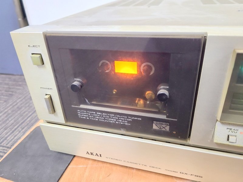 【ジャンク品】AKAI GX-F95 カセットデッキ アカイ 1円～　Y6884_画像3