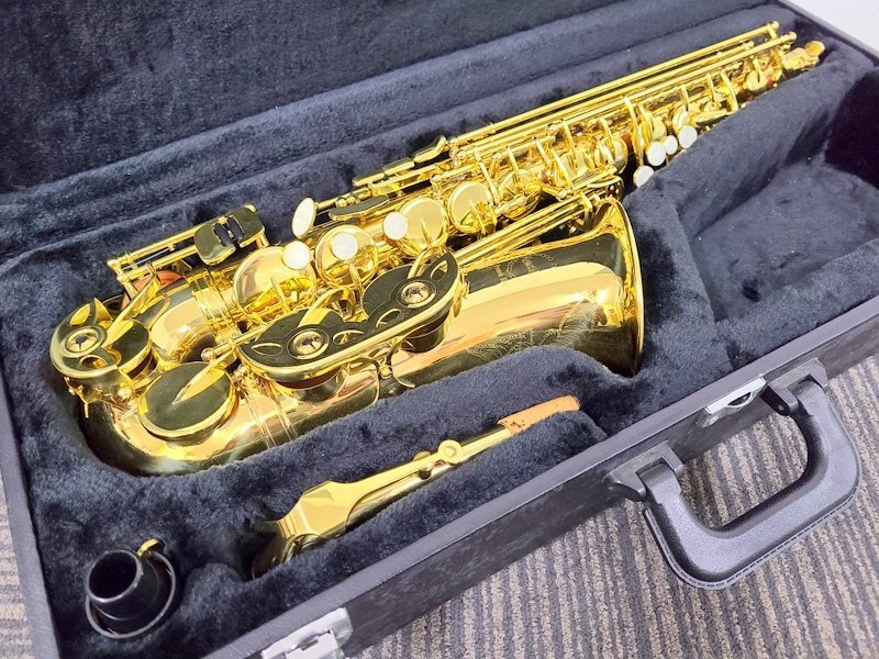 Maxtone alto saxophone pattern number unknown Mac Stone case attaching Y6899