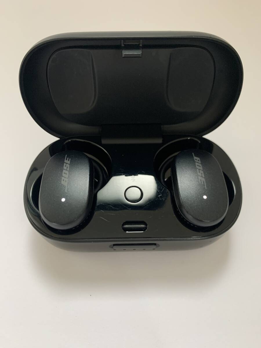 * прекрасный товар! Bose QuietComfort Earbuds беспроводной слуховай аппарат Bluetooth шум отмена кольцо Triple черный 