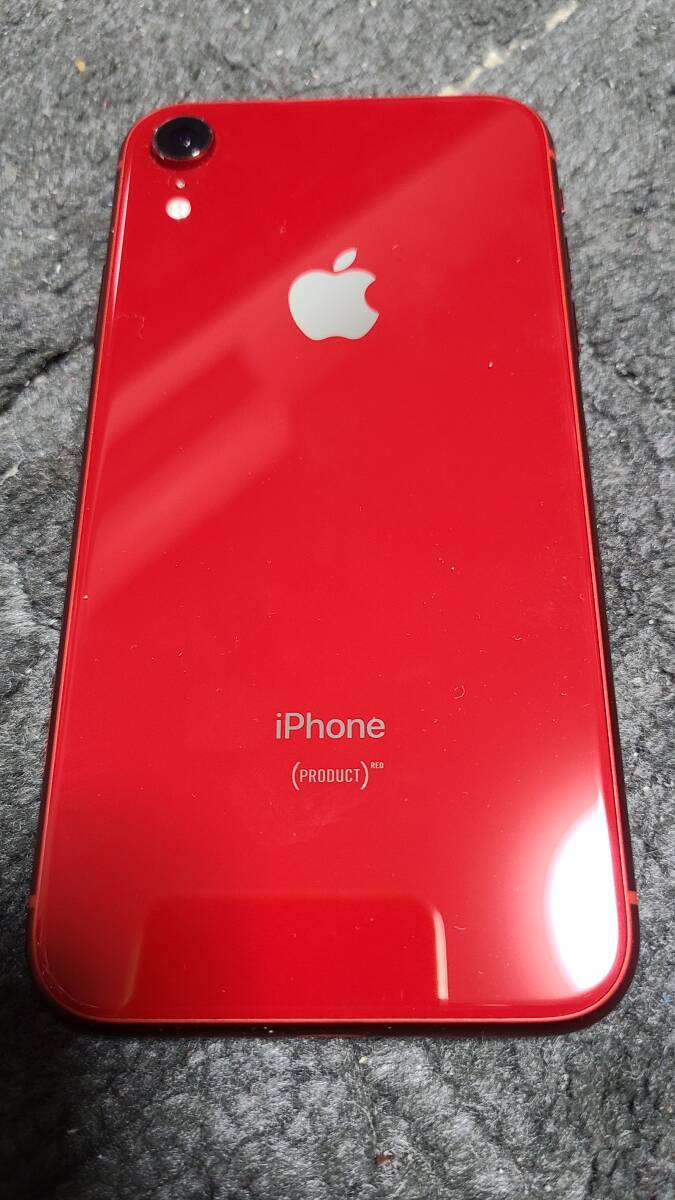 iPhone XR 64GB RED ソフトバンク SIMロック解除済みの画像2