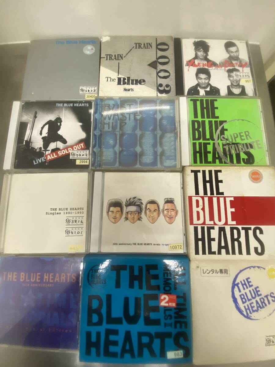 THE BLUE HEARTS ベストアルバム+ベストアルバム+リミックス盤+トリビュート+ライブアルバム+アルバム 計12枚セット CD 2CD など_画像1