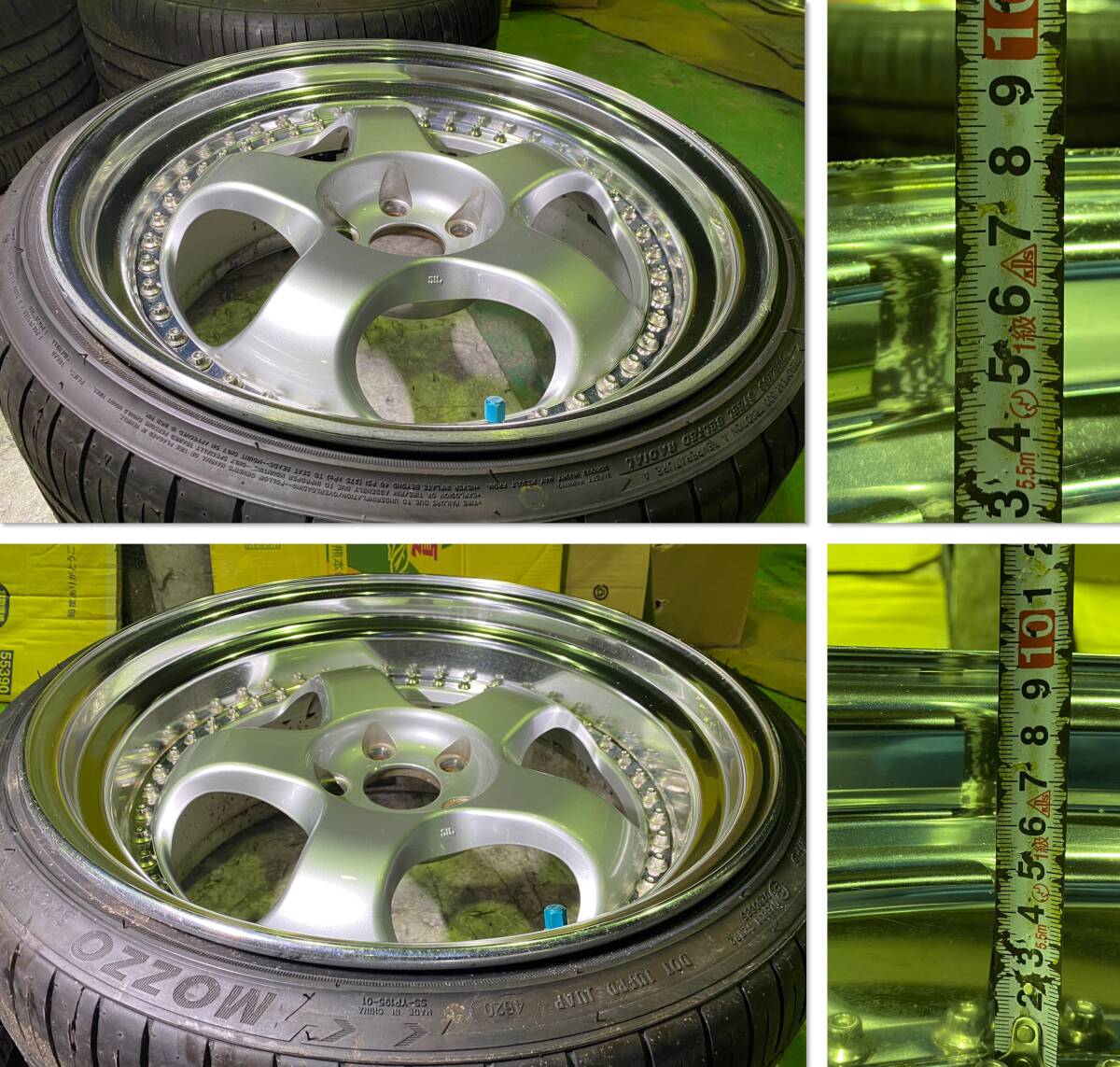 WORK MEISTER S1 3PIECE ワーク マイスター S1 3P 19インチ 9J + WORK MEISTER S1 3PIECE ワーク マイスター S1 3P 19インチ 9J +