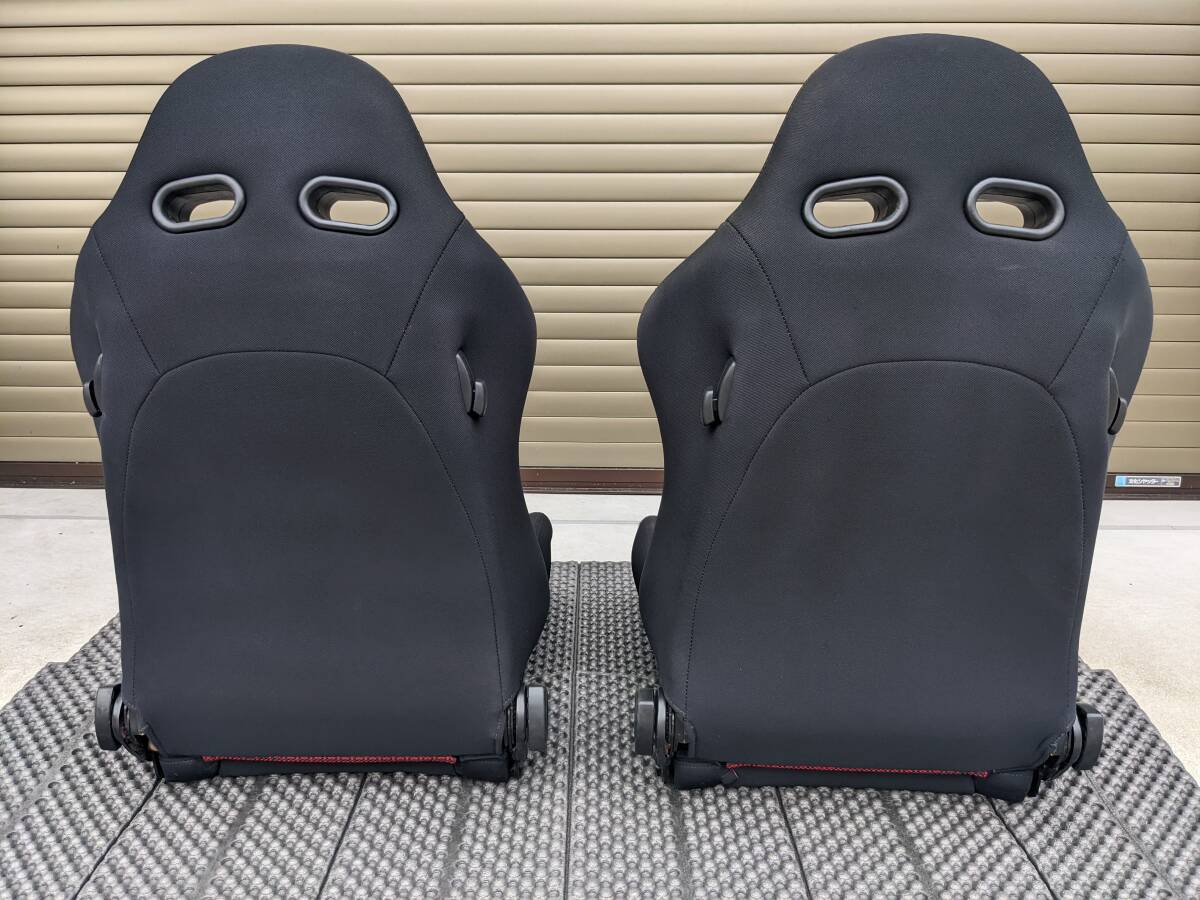 【1円～】限定品！RECARO SR-4 TOMCATレッド破れなし2脚セット！車検対応の正規品！レカロ セミバケ 検SR3/SR-3/LX/LS/SR4/トムキャットの画像4