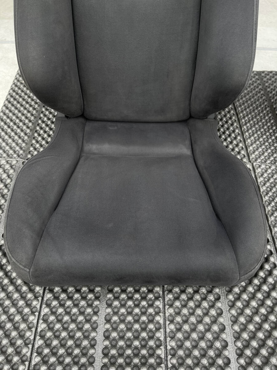 【1円～】乗り降りラクラク！RECARO SR-7F KK100 BK カムイBlack 破れなし2脚セット正規品！シートヒーター付き！レカロ 検LX-VF/SR7Fの画像7