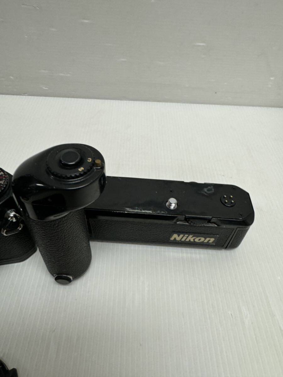 Nikon ニコン FE2 フィルムカメラ 一眼レフカメラ マニュアルフォーカス ブラック ボディ_画像5