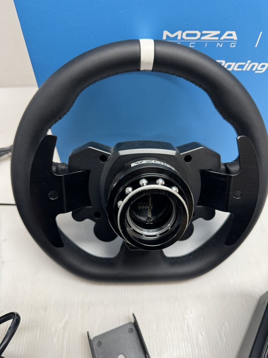 MOZA R5 racing simulator Bundle ダイレクトドライブ ハンコン 3ペダル バンドル シフター セットの画像7