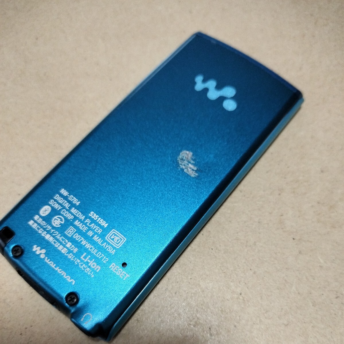 SONY ウォークマン NW-S764 Bluetooth WALKMAN　ジャンク品_画像3