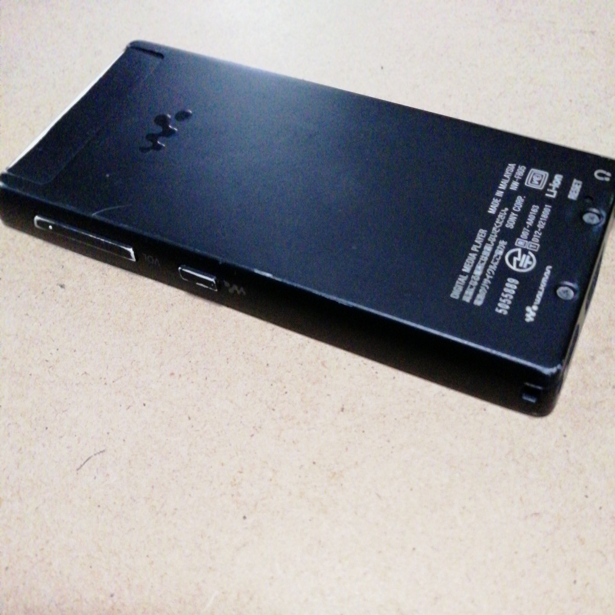 SONY WALKMAN Fシリーズ NW-F805 16GB 黒 ジャンク_画像5