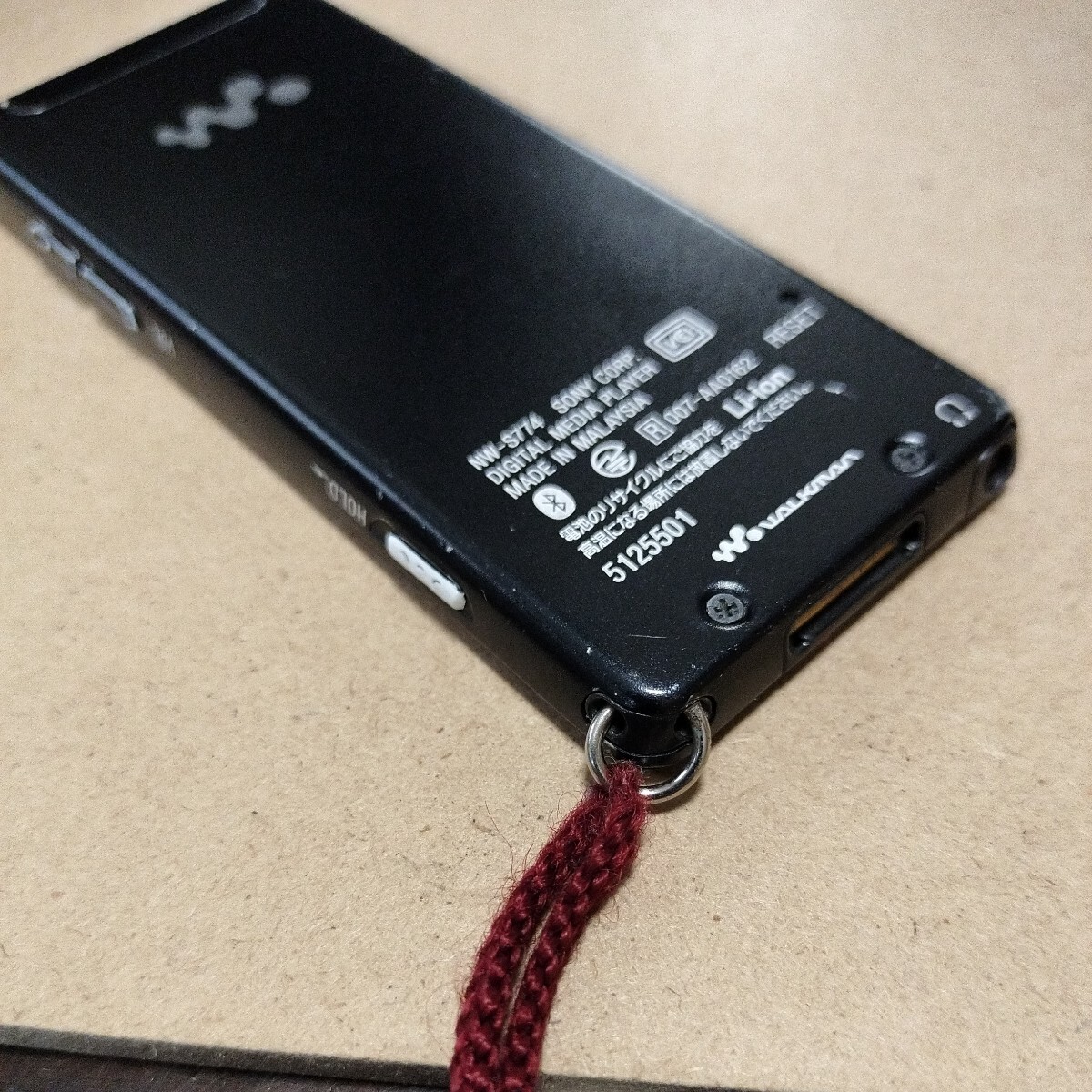 SONY WALKMAN ソニー　Bluetooth対応　ウォークマン Sシリーズ NW-S774　黒８GB　 動作確認済_画像6