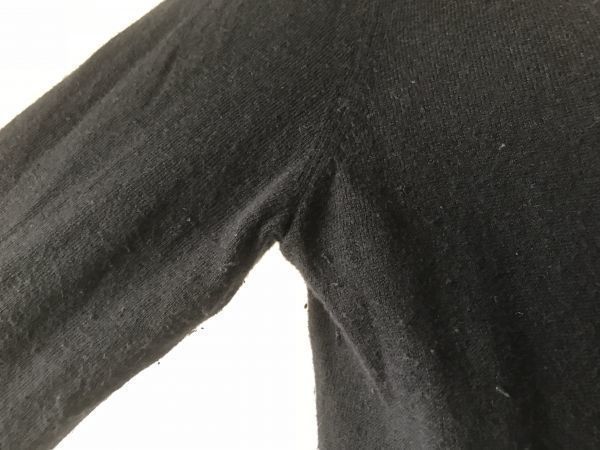 kb190# Gap Gap # long sleeve cardigan black black simple plain silk . material thin. stretch material S(M corresponding ) with translation 