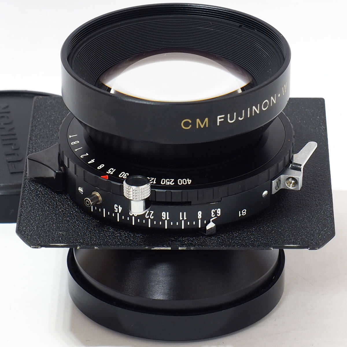 CM FUJINON W 250mm F6.3 COPAL No,1 Shutter for 8x10 Large Format イメージサークル F22=Φ320 最高速 1/400 W 300mm F5.6 より有利