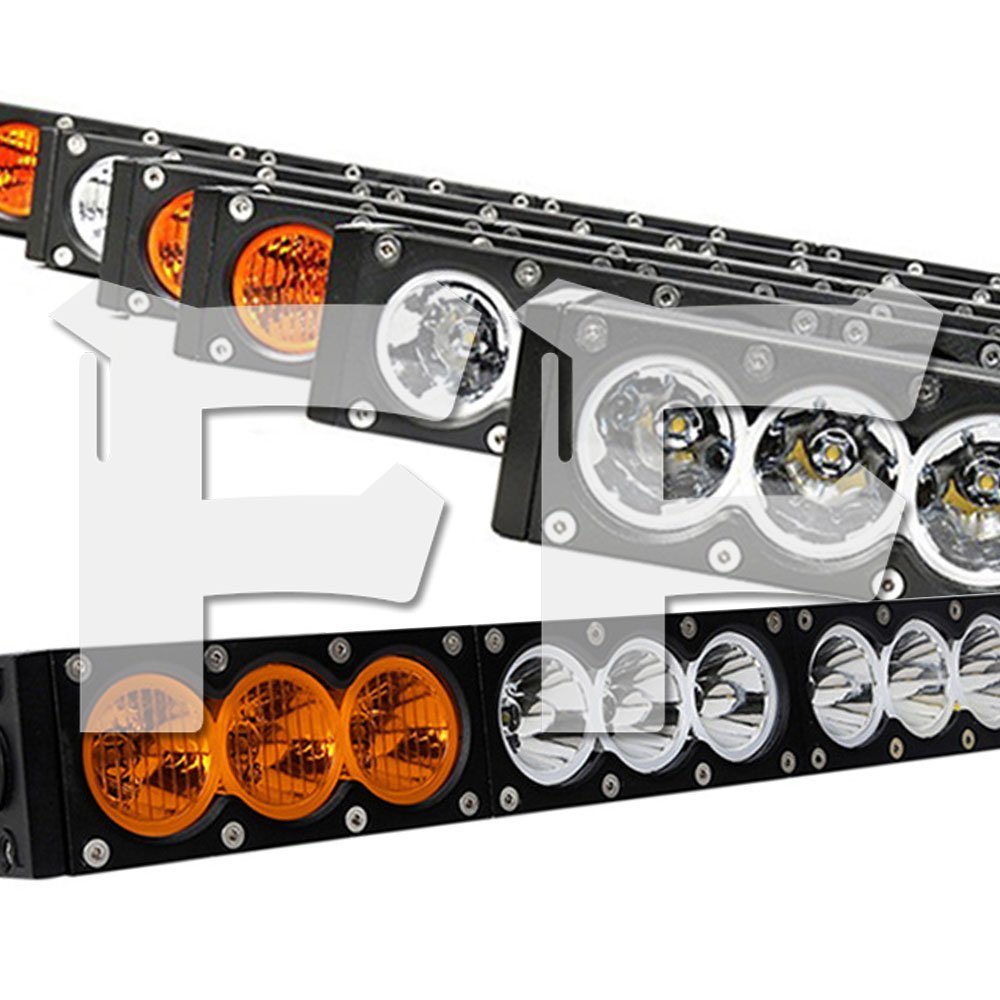 240W 19000LM LED ワークライト 作業灯 ホワイト/アンバー スッポトライト/フラッドライト CREEチップ 12V/24V ジープ SUV AW-240W 1個