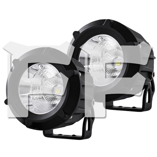 送料無料.. 35W LED ワークライト 作業灯 フォグランプ バイク オートバイ SUV ATV 12V/24V 2000LM ホワイト MTSD35W 投光器 車幅灯 新品
