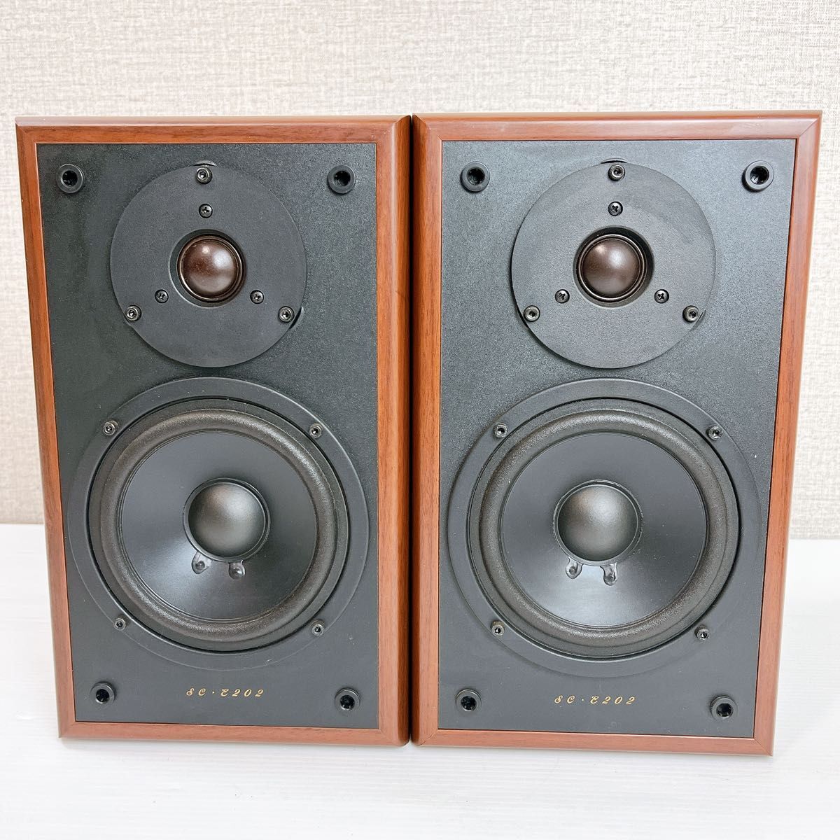 DENON デノン 2ウェイ ペアスピーカー SC-E202_画像2