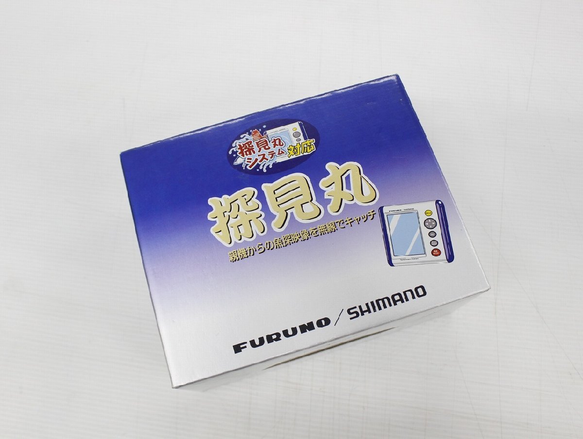 ♪ シマノ / SHIMANO FURUNO 探見丸 固定クランプ付き♪ 1円スタート 沖釣り 船釣りの画像1