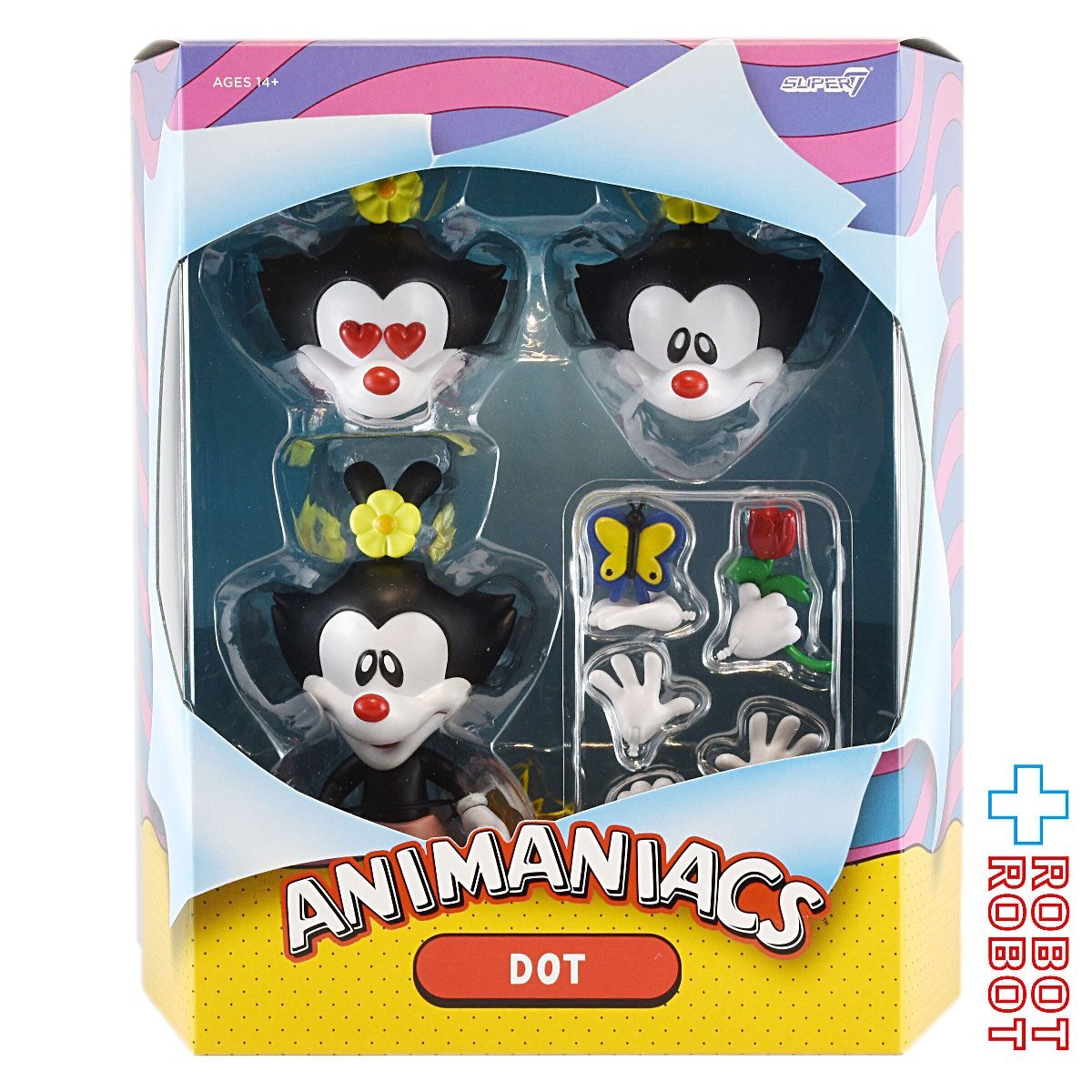 Super7 アニマニアックス アルティメット ドット・ワーナー 7インチ アクションフィギュア Super7 Animaniacs Ultimate DOT