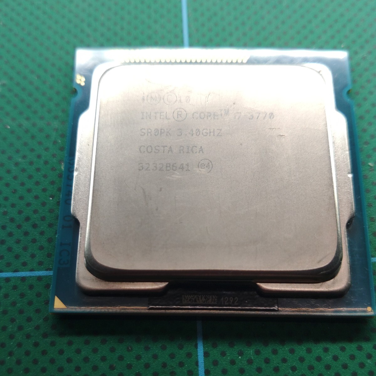 【Core i7/第3世代】 Intel CPU Core i7-3770 3.40GHz 最大 3.90GHz クーラー付き_画像1