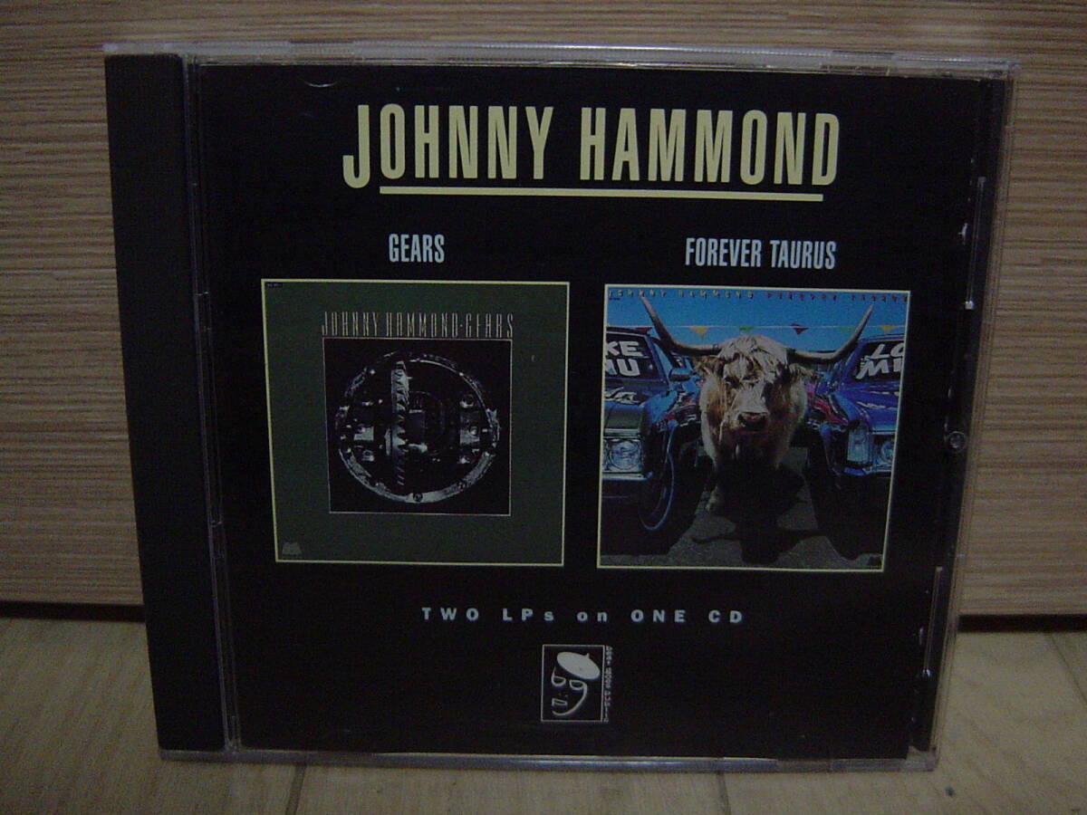 CD[JAZZ] 2in1 JOHNNY HAMMOND GEARS + FOREVER TAURUS ジョニー・ハモンドの画像1