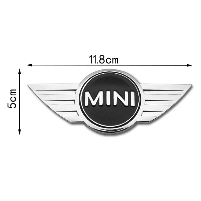 s105【MINI COOPER】BMW エンブレム ステッカー One S R50 R53 R56 R60 F55 F56 R57 R58 R59R60 ボンネット ミニの画像3