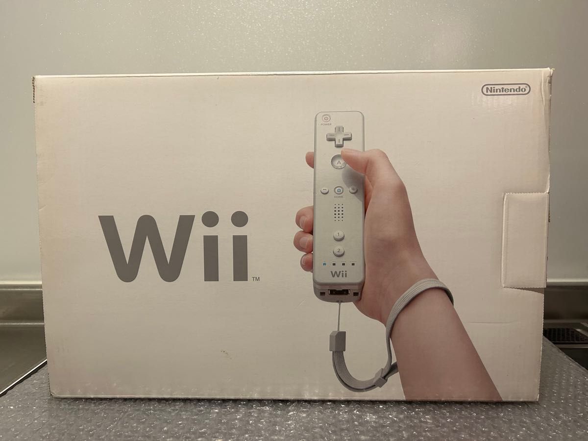 任天堂 Nintendo Wii シロ Wiiリモコンのみ欠品