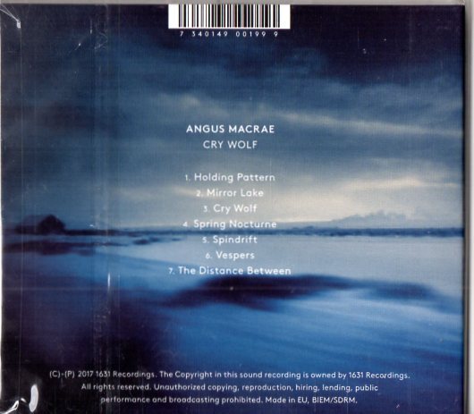 Angus Macrae /１７年/ポスト・クラシカル、フリー、アヴァンヤルドの画像2